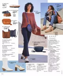 Gazetka promocyjna Bonprix - DŻINSOWE TRENDY - Gazetka - ważna od 05.05 do 05.05.2024 - strona 14 - produkty: Torebka, Buty, Kozaki, Pasek, Wełna, Półbuty, Chusta