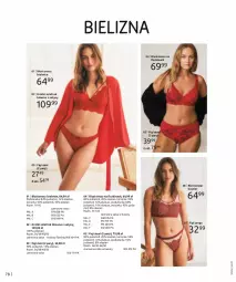 Gazetka promocyjna Bonprix - DŻINSOWE TRENDY - Gazetka - ważna od 05.05 do 05.05.2024 - strona 80 - produkty: Biustonosz, Salsa, Szlafrok, Bielizna, Figi