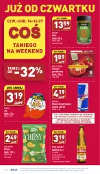 Gazetka promocyjna Aldi - Katalog spożywczy - Gazetka - ważna od 16.07 do 16.07.2022 - strona 26 - produkty: Piwa, Piwo, Kawa rozpuszczalna, Gra, Red Bull, Chipsy, Kawa, King’s Crown, Napój, Kinder