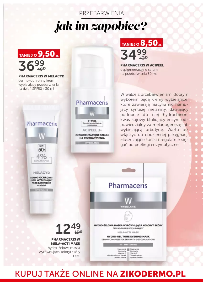 Gazetka promocyjna Ziko - 26 - ważna 26.08 do 08.09.2021 - strona 12 - produkty: Acer, Buty, Maska, Ochronny krem, Peeling, Pharmaceris, Rum, Ser, Serum, Tonik