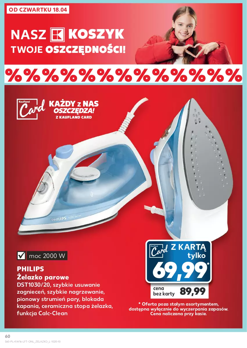 Gazetka promocyjna Kaufland - Gazetka tygodnia - ważna 18.04 do 24.04.2024 - strona 60 - produkty: Kosz, Philips, Rum, Top