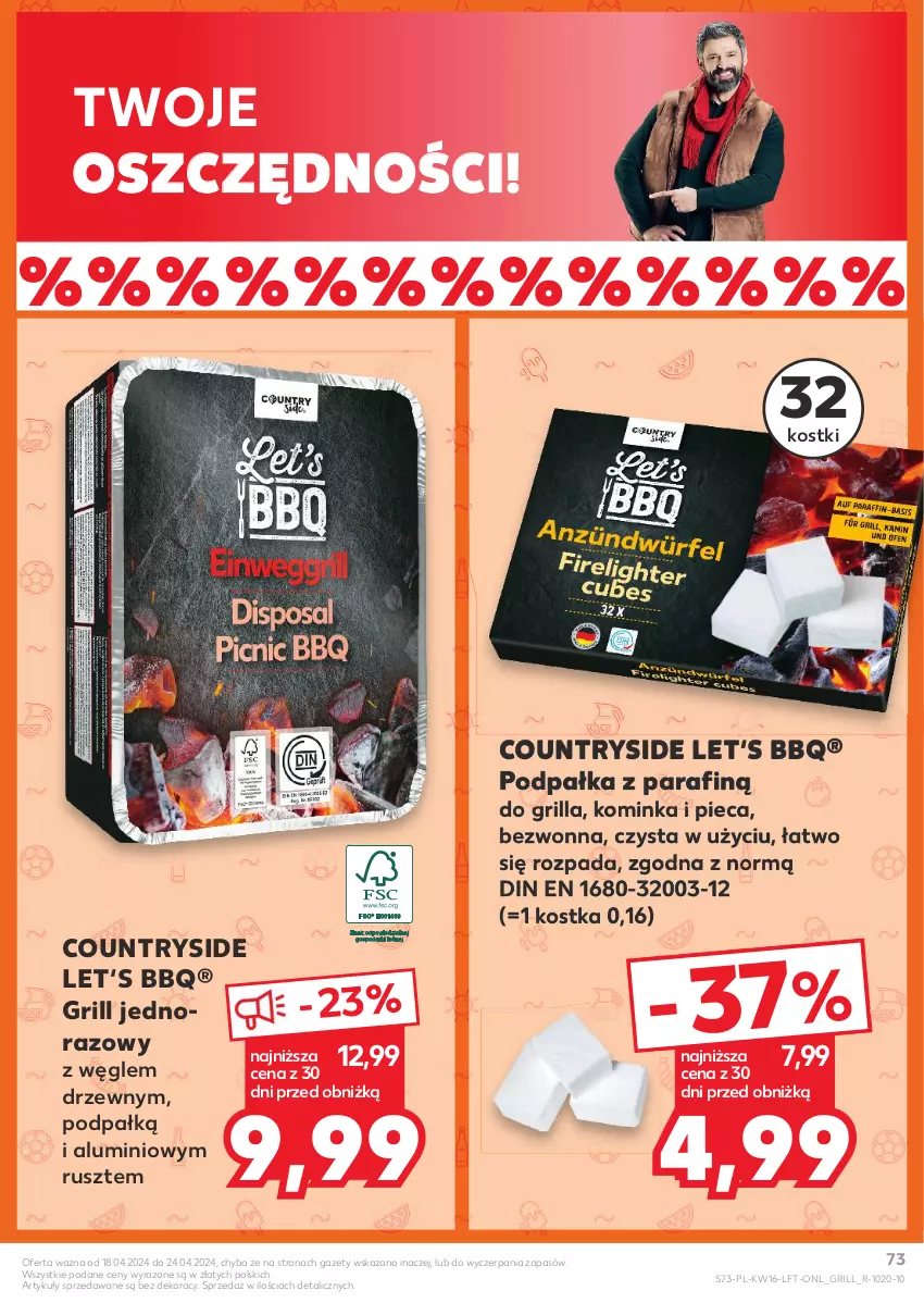 Gazetka promocyjna Kaufland - Gazetka tygodnia - ważna 18.04 do 24.04.2024 - strona 73 - produkty: Grill, Inka, Piec