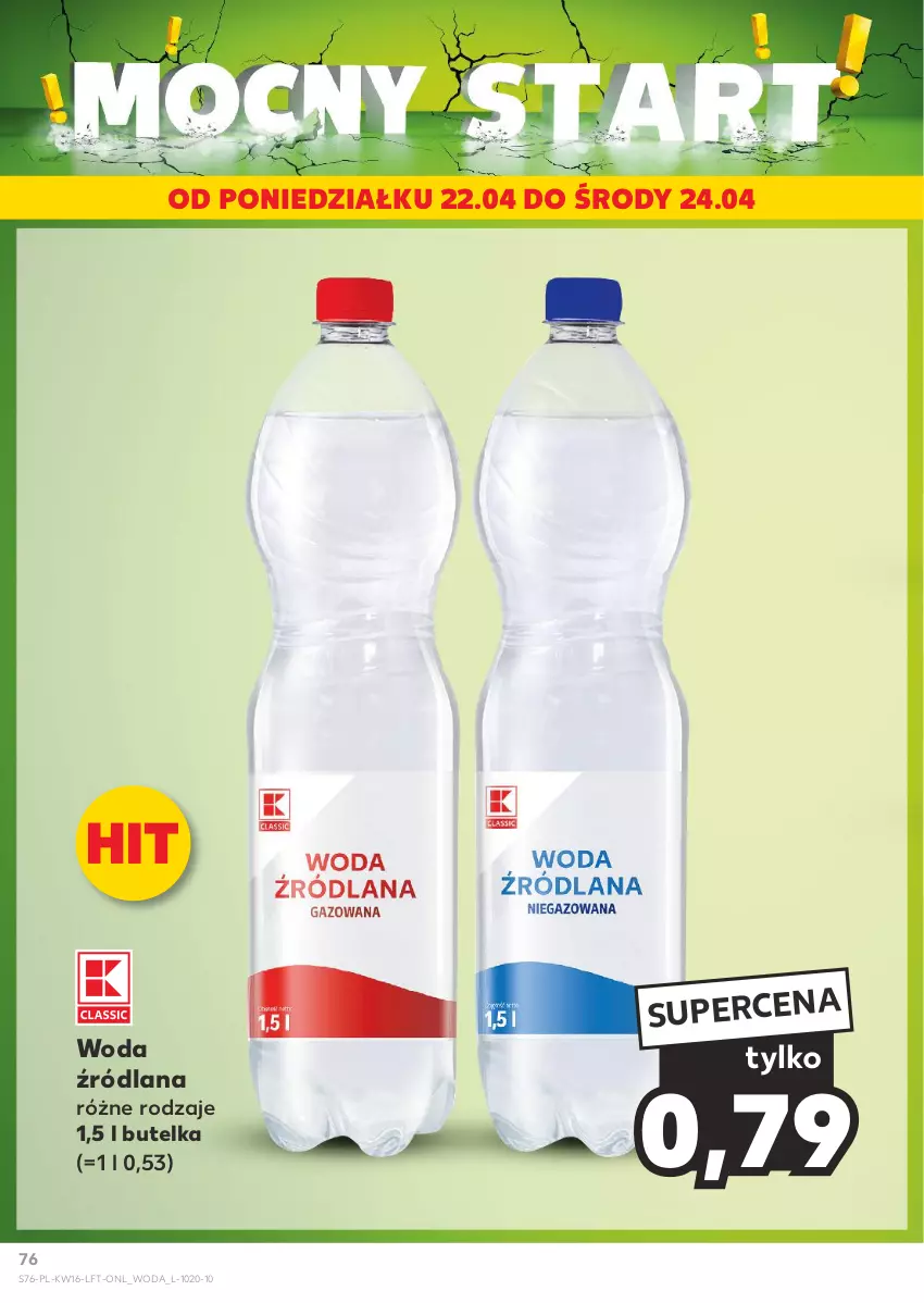 Gazetka promocyjna Kaufland - Gazetka tygodnia - ważna 18.04 do 24.04.2024 - strona 76 - produkty: LANA, Woda