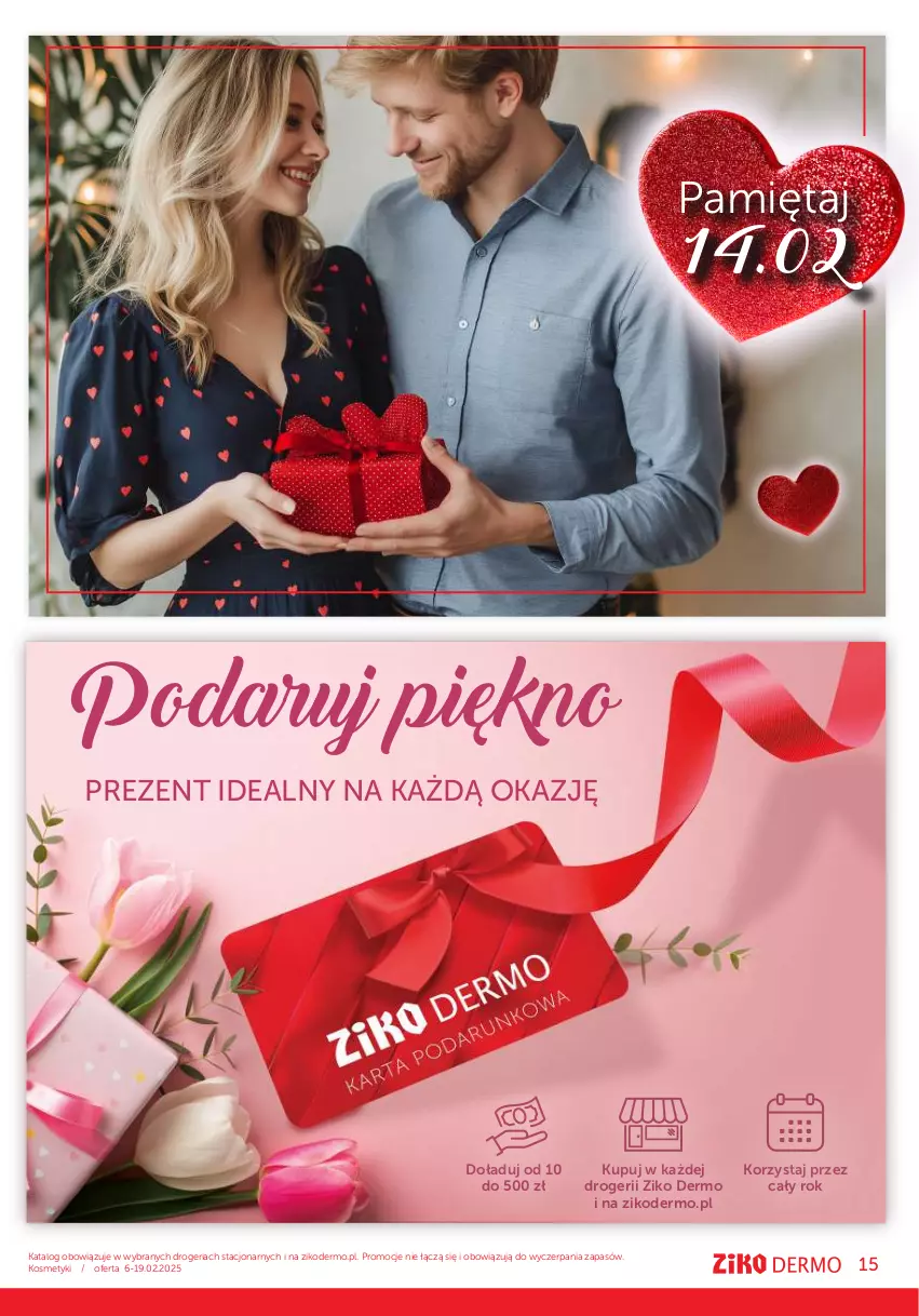 Gazetka promocyjna Ziko - Gazetka Ziko Dermo - ważna 06.02 do 19.02.2025 - strona 15 - produkty: Mięta