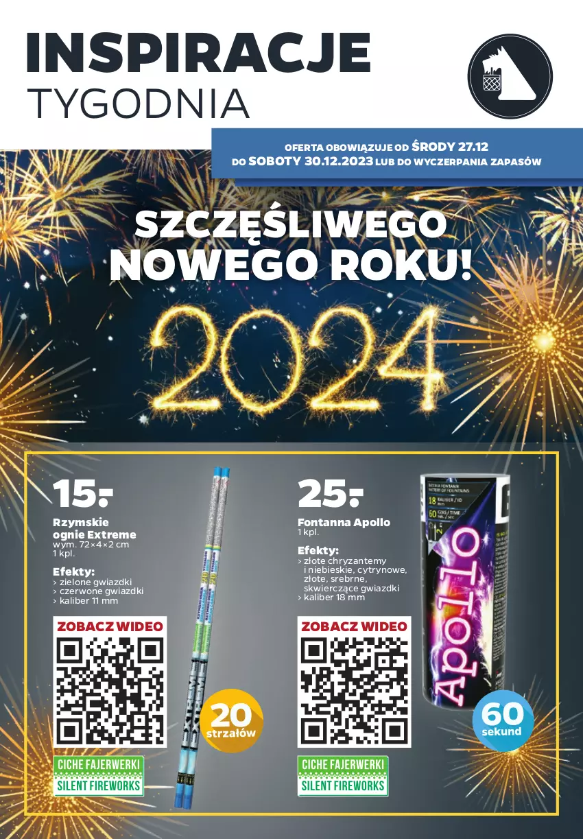 Gazetka promocyjna Netto - Akcesoria i dodatki - ważna 27.12 do 30.12.2023 - strona 2 - produkty: Rzymskie ognie