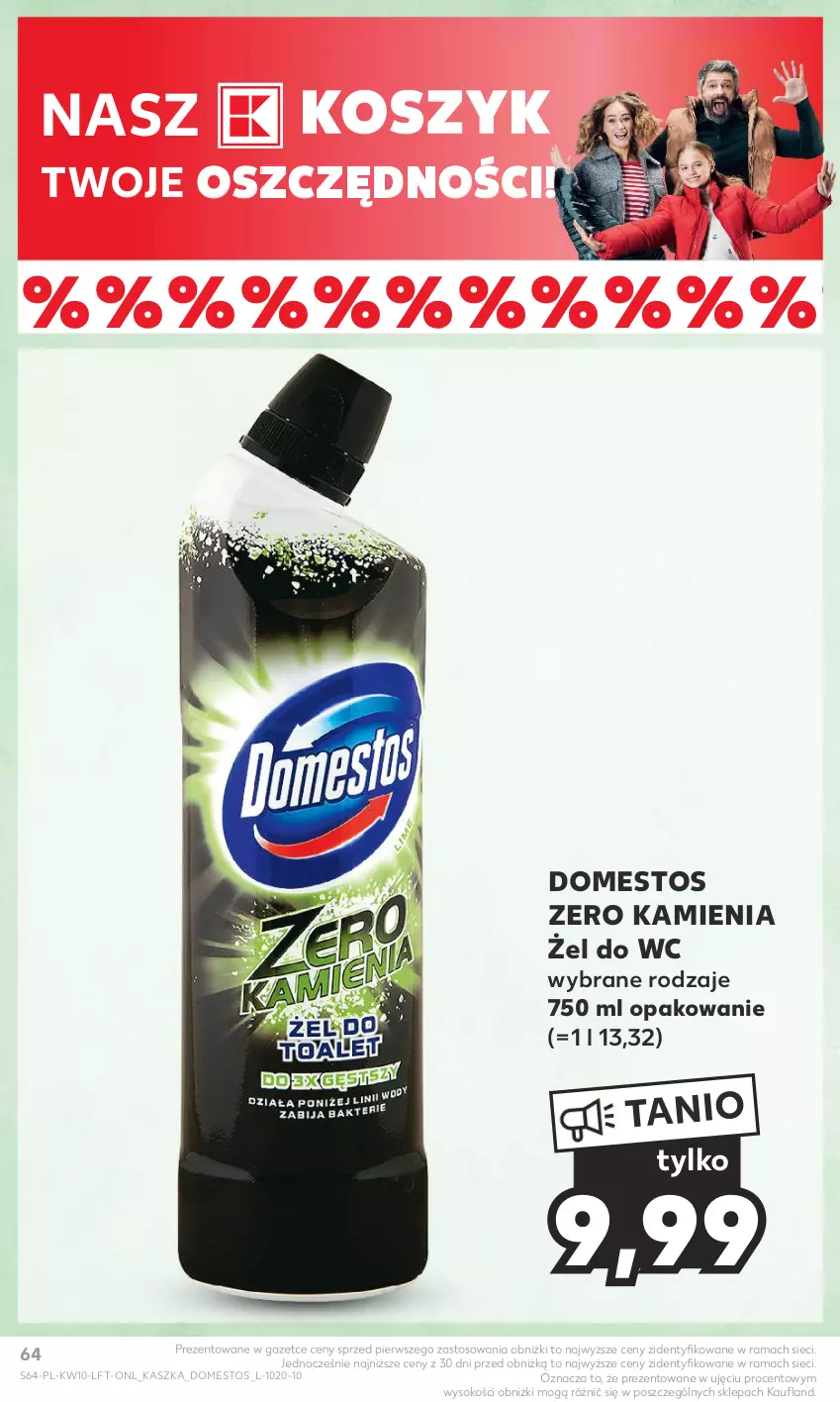 Gazetka promocyjna Kaufland - Gazetka tygodnia - ważna 07.03 do 13.03.2024 - strona 64 - produkty: Domestos, Kosz, Rama, Sok