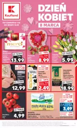 Gazetka promocyjna Kaufland - Gazetka tygodnia - Gazetka - ważna od 13.03 do 13.03.2024 - strona 1 - produkty: Ser, Tulipan, Truskawki, Dallmayr, Kawa mielona, Kawa, Schab wieprzowy, Bukiet, Bomboniera, Masło, Pomidory, Merci, Mleko