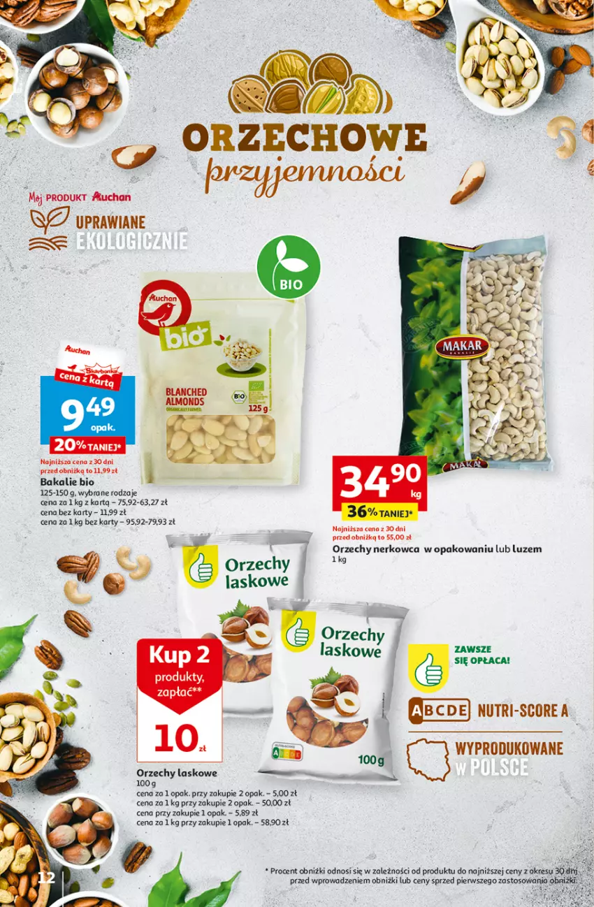 Gazetka promocyjna Auchan - Gazetka z MAŁĄ CENKĄ dźwigniesz więcej! Hipermarket Auchan - ważna 15.02 do 21.02.2024 - strona 12