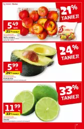 Gazetka promocyjna Auchan - Gazetka z MAŁĄ CENKĄ dźwigniesz więcej! Hipermarket Auchan - Gazetka - ważna od 21.02 do 21.02.2024 - strona 7 - produkty: Szampion, Limonka, Jabłka