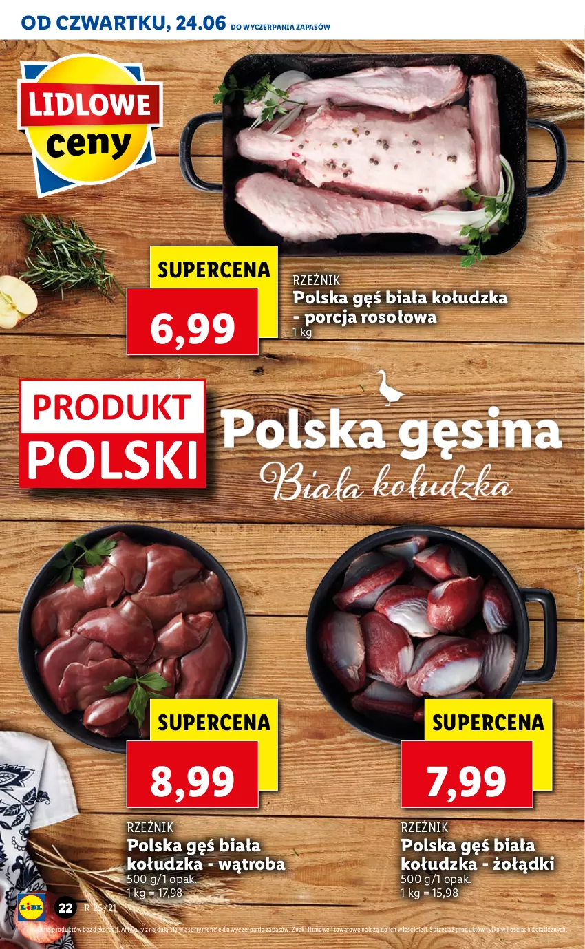 Gazetka promocyjna Lidl - GAZETKA - ważna 24.06 do 27.06.2021 - strona 22 - produkty: Por