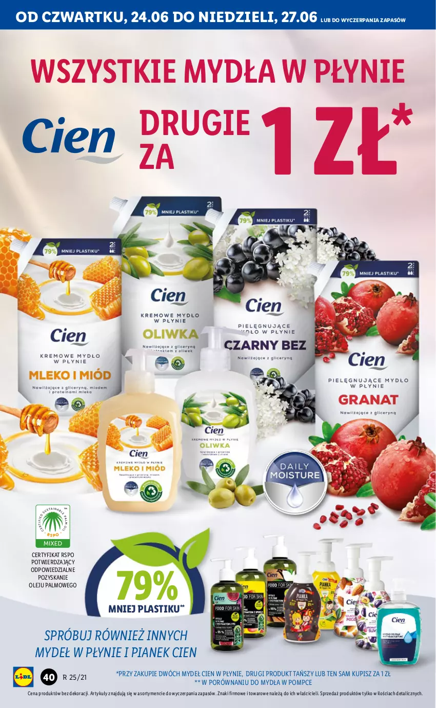 Gazetka promocyjna Lidl - GAZETKA - ważna 24.06 do 27.06.2021 - strona 40 - produkty: Olej, Por