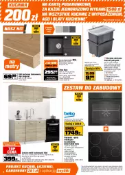 Gazetka promocyjna Obi - Gazetka OBI - Gazetka - ważna od 27.01 do 27.01.2026 - strona 6 - produkty: Top, Gra, Zlew, Beko, Kuchnia, Zestaw mebli kuchennych, Tran, Płyta, Piekarnik, Gres, Okap, Płyta indukcyjna, Pokrywa