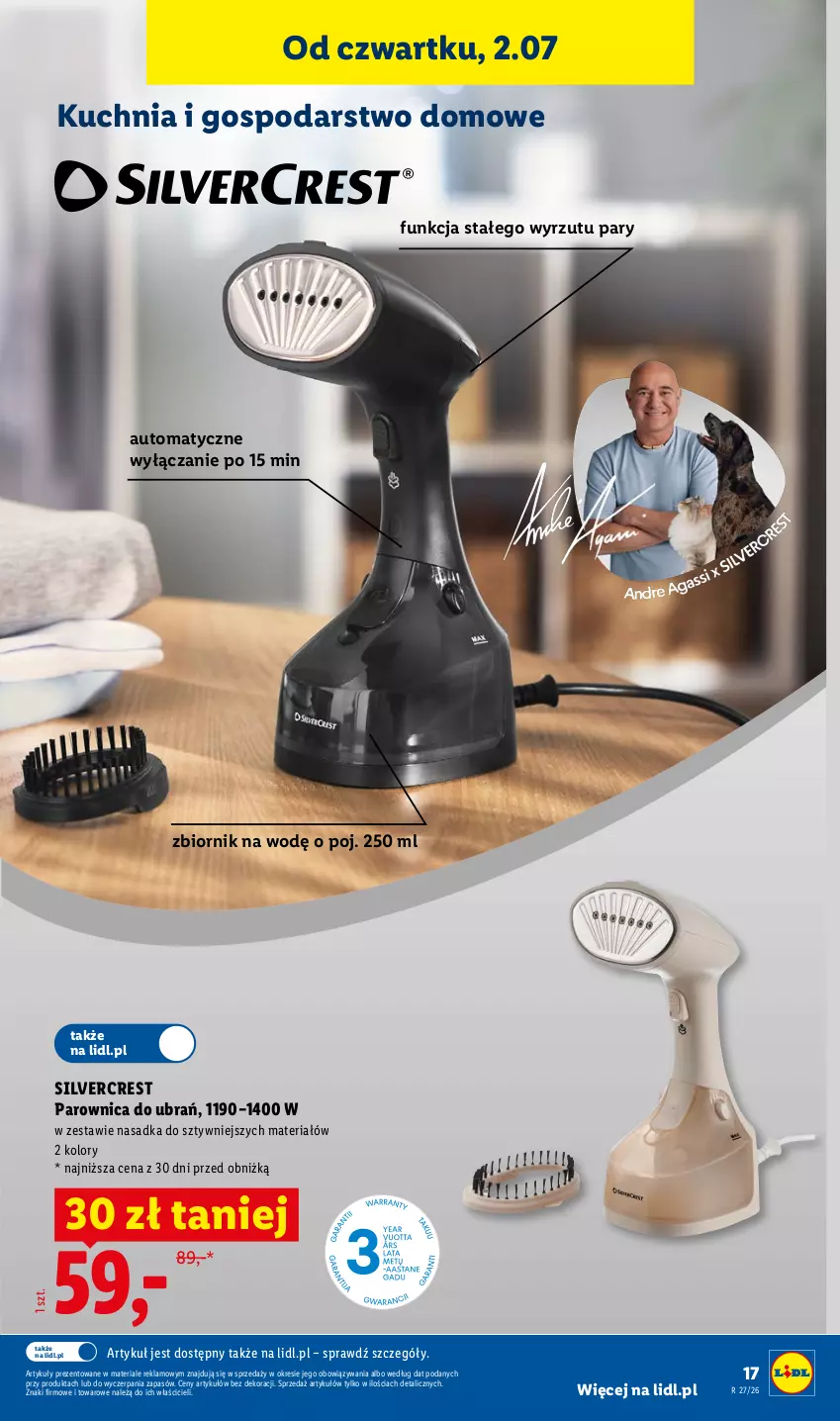 Gazetka promocyjna Lidl - Katalog ważny od 29.06 - ważna 29.06 do 04.07.2026 - strona 23 - produkty: Kuchnia, Parownica, Silvercrest