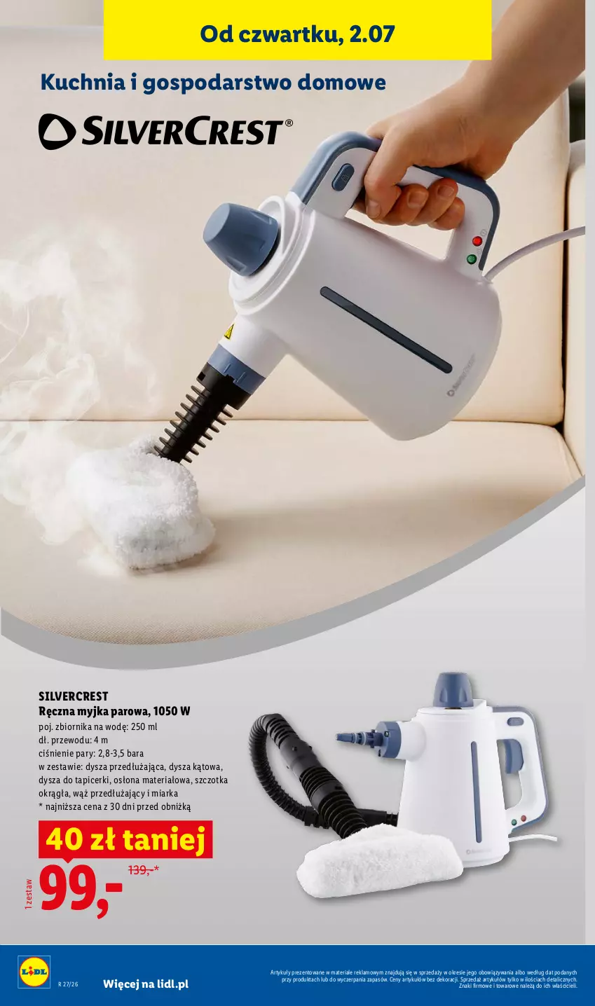 Gazetka promocyjna Lidl - Katalog ważny od 29.06 - ważna 29.06 do 04.07.2026 - strona 26 - produkty: Kuchnia, Miarka, Silvercrest, Szczotka