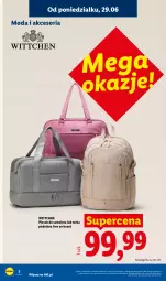 Gazetka promocyjna Lidl - Katalog ważny od 29.06 - Gazetka - ważna od 04.07 do 04.07.2026 - strona 2 - produkty: Amol, Plecak, Torba, Moda, Wittchen, Samolot
