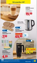 Gazetka promocyjna Lidl - Katalog ważny od 29.06 - Gazetka - ważna od 04.07 do 04.07.2026 - strona 21 - produkty: Silvercrest, Czajnik elektryczny, Czajnik, Chia, Talerzyk, Talerz, Kubek termiczny, Zestaw sztućców, Kubek, Cappuccino, Orka, Podkład