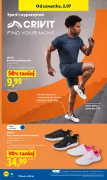 Gazetka promocyjna Lidl - Katalog ważny od 29.06 - Gazetka - ważna od 04.07 do 04.07.2026 - strona 36 - produkty: Por, Buty, Kosz, Koszulka, Sport, Koszulka funkcyjna