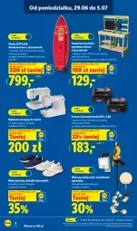 Gazetka promocyjna Lidl - Katalog ważny od 29.06 - Gazetka - ważna od 04.07 do 04.07.2026 - strona 6 - produkty: Buty, Kuchnia, Szyny, Drewniana kuchnia, Akumulator
