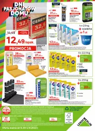 Gazetka promocyjna Leroy Merlin - Gazetka Leroy Merlin - Gazetka - ważna od 04.10 do 04.10.2022 - strona 12 - produkty: Klej elastyczny, Top, Ser, Por, Mop, Wylewka samopoziomująca, Papier, Geoflex, Kosz, Klej, Ogrzewanie, LANA, Wełna, Zaprawa klejowa, Wełna szklana, Pokrywa, Sprzedawcy, Cement, Podkład, Fa