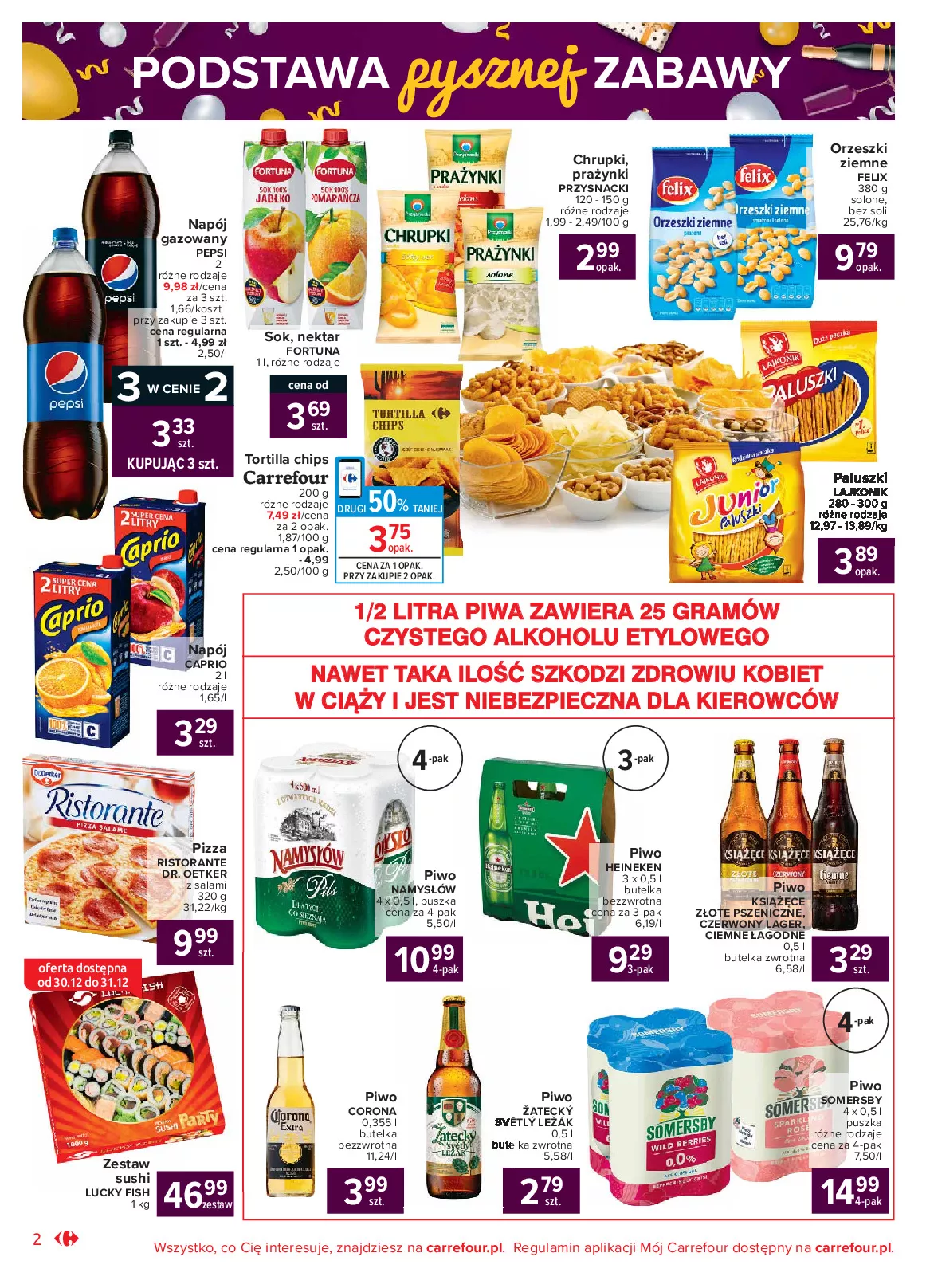 Gazetka promocyjna Carrefour - Carrefour Market Sylwester - ważna 29.12.2020 do 05.01.2021 - strona 2