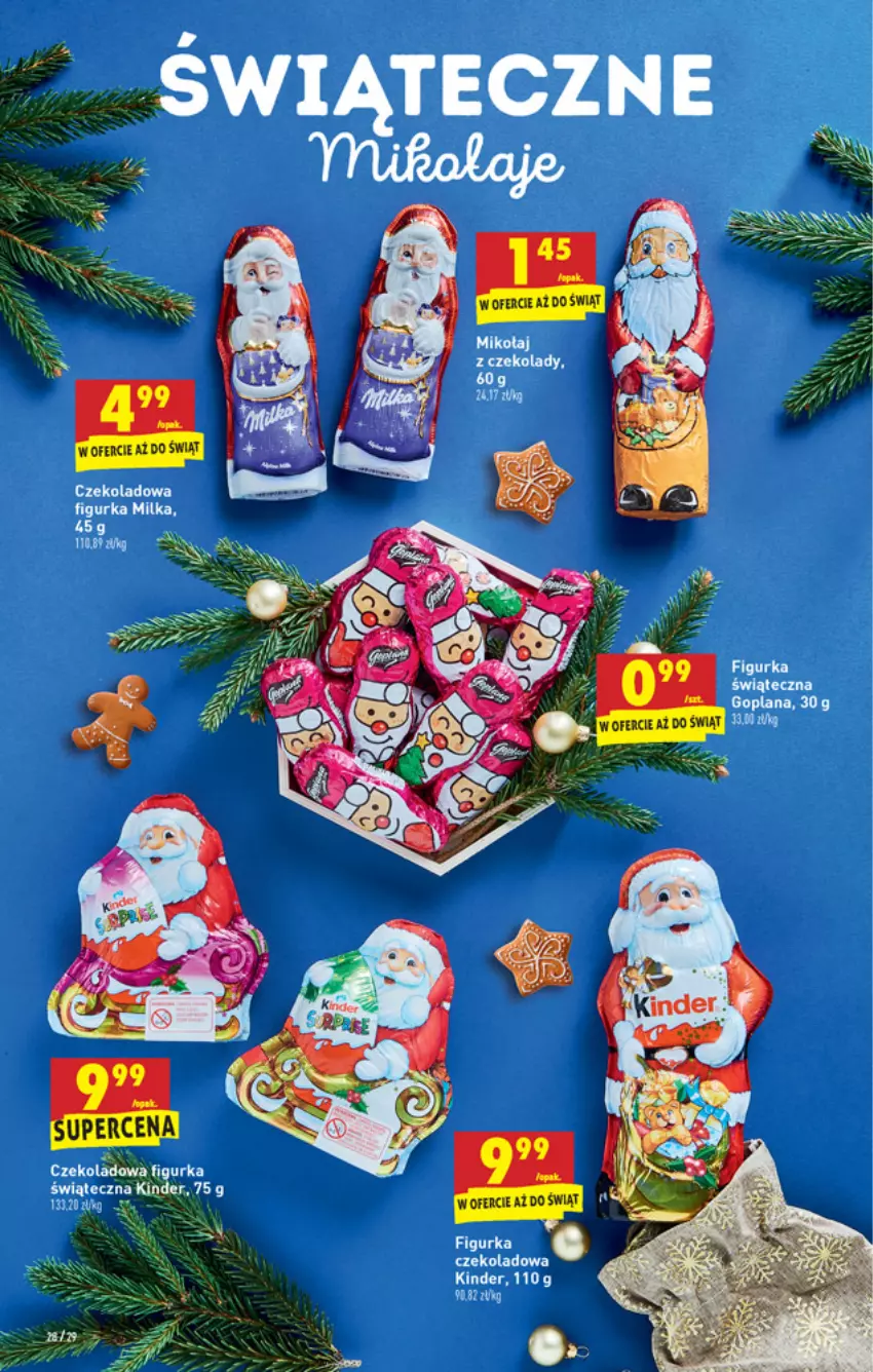 Gazetka promocyjna Biedronka - W tym tygodniu - ważna 18.11 do 24.11.2021 - strona 28 - produkty: Goplana, Kinder, LANA, LG, Milka