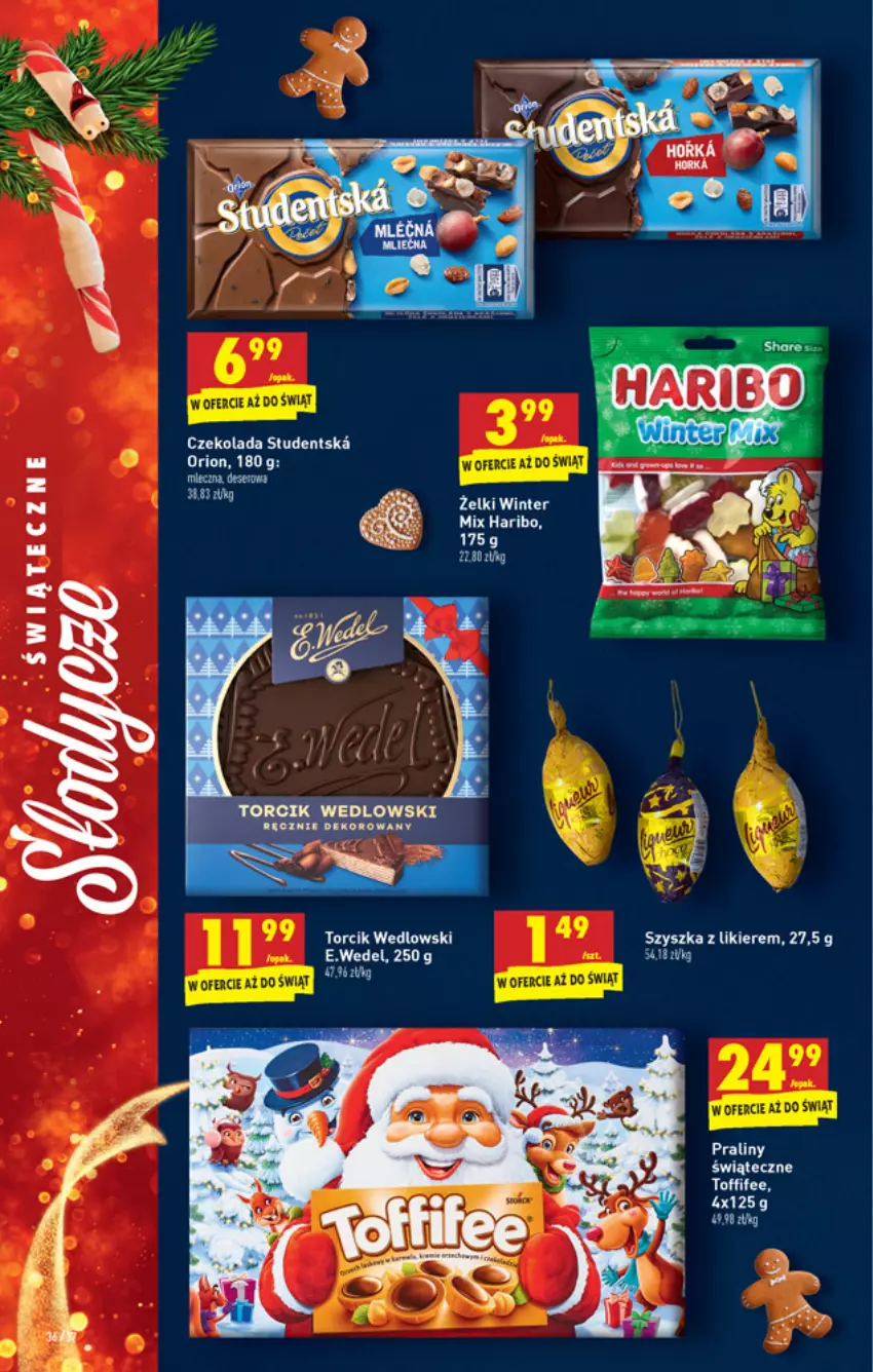 Gazetka promocyjna Biedronka - W tym tygodniu - ważna 18.11 do 24.11.2021 - strona 36 - produkty: Czekolada, Haribo, Likier