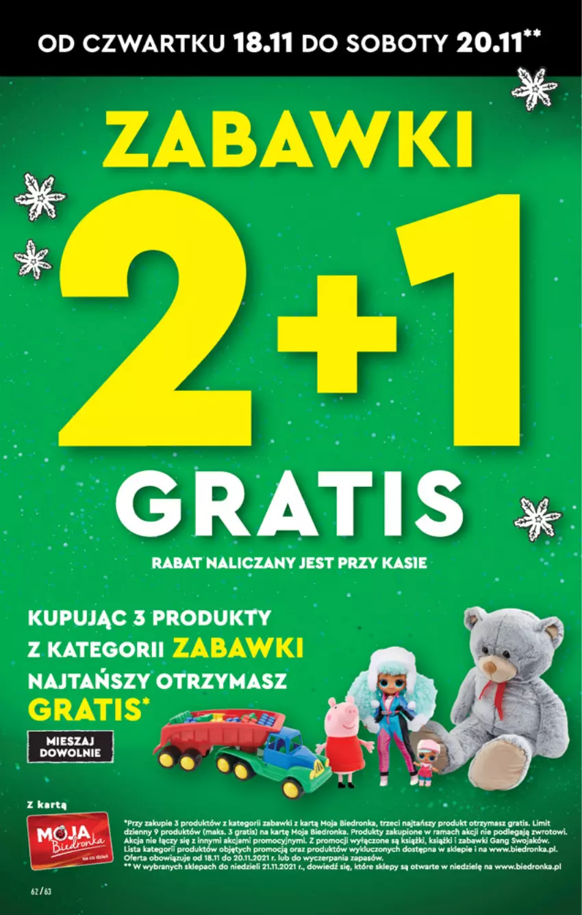 Gazetka promocyjna Biedronka - W tym tygodniu - ważna 18.11 do 24.11.2021 - strona 62 - produkty: Dron, Gra