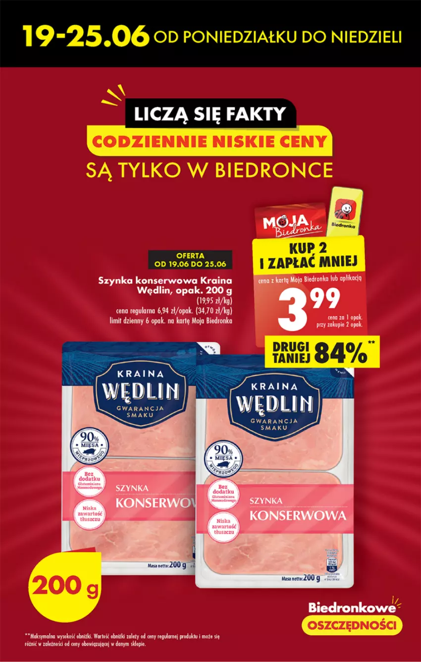 Gazetka promocyjna Biedronka - Gazetka - Biedronka.pl - ważna 22.06 do 28.06.2023 - strona 7 - produkty: Dron, Fa, Ser, Sok, Szynka, Szynka konserwowa, Wazon