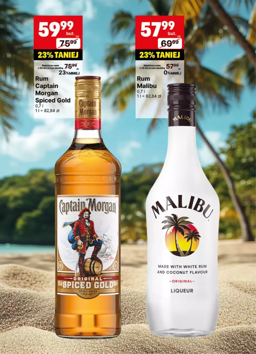 Gazetka promocyjna Delikatesy Centrum - DeliBarek DC20-DC21 - ważna 12.05 do 25.05.2025 - strona 19 - produkty: Captain Morgan, Gin, Malibu, Rum