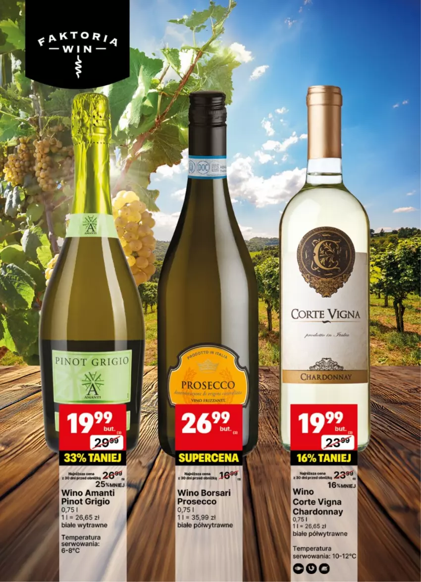 Gazetka promocyjna Delikatesy Centrum - DeliBarek DC20-DC21 - ważna 12.05 do 25.05.2025 - strona 2 - produkty: Chardonnay, Pinot Grigio, Prosecco, Ser, Wino