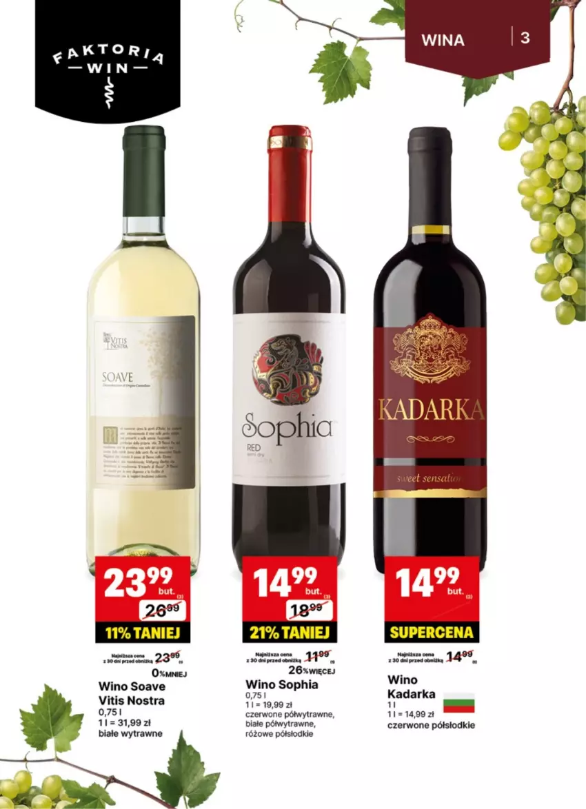 Gazetka promocyjna Delikatesy Centrum - DeliBarek DC20-DC21 - ważna 12.05 do 25.05.2025 - strona 3 - produkty: Wino
