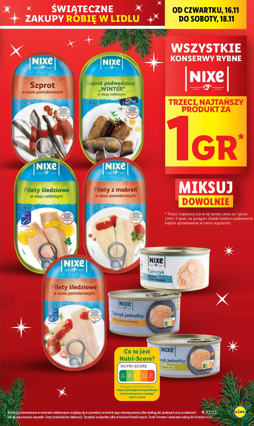 Gazetka promocyjna Lidl - GAZETKA - ważna 16.11 do 18.11.2023 - strona 5 - produkty: Olej, Ser, Wazon