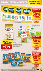 Gazetka promocyjna Lidl - GAZETKA - Gazetka - ważna od 18.11 do 18.11.2023 - strona 45 - produkty: HiPP, Mus, Gerber, Sinlac, Bebiko, Dzieci, Nestlé