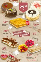 Gazetka promocyjna Auchan - przeNISKIE CENY z Maxi Pakami Hipermarkety - Gazetka - ważna od 26.01 do 26.01.2022 - strona 11 - produkty: Pączek, Ser, Tort śmietanowy, Szarlotka, Rurki