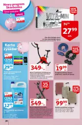 Gazetka promocyjna Auchan - przeNISKIE CENY z Maxi Pakami Hipermarkety - Gazetka - ważna od 26.01 do 26.01.2022 - strona 28 - produkty: Por, Gra, Vita-Min, Walizka, Maska do spania, Rower, Sport, Waga, Poduszka, Maska