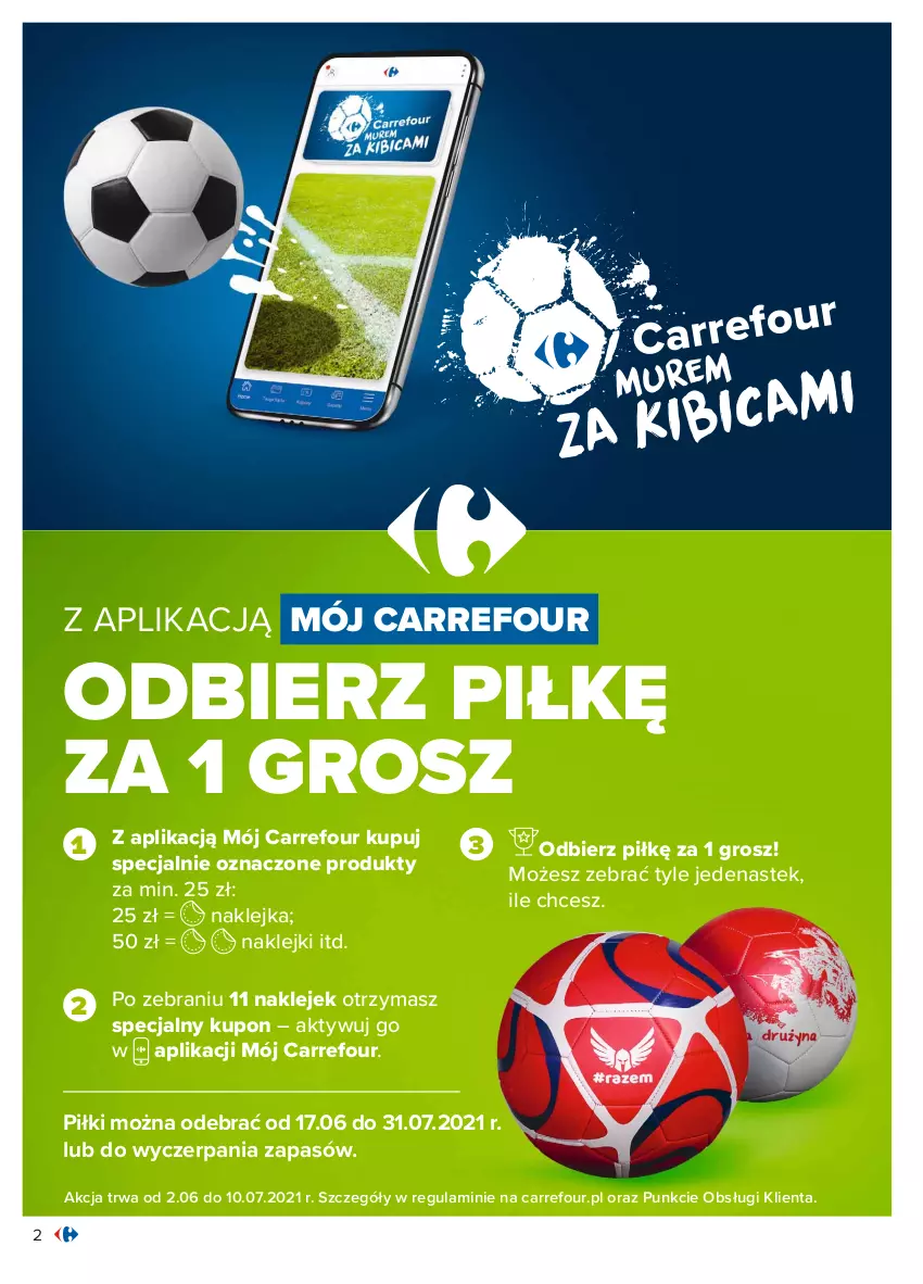 Gazetka promocyjna Carrefour - Gazetka Carrefour - ważna 28.06 do 10.07.2021 - strona 2 - produkty: Klej, Stek