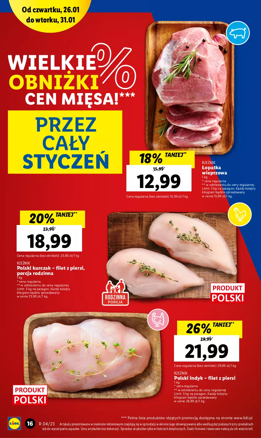 Gazetka promocyjna Lidl - GAZETKA - ważna 26.01 do 29.01.2023 - strona 16 - produkty: Gra, Kurczak, Olej, Por