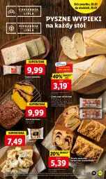 Gazetka promocyjna Lidl - GAZETKA - Gazetka - ważna od 29.01 do 29.01.2023 - strona 19 - produkty: Strucla, Ser, Chleb typu włoskiego, Stół, Faworki, Chleb, Fa