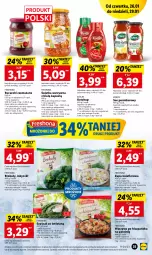 Gazetka promocyjna Lidl - GAZETKA - Gazetka - ważna od 29.01 do 29.01.2023 - strona 39 - produkty: Sałatka, Buraczki, Ketchup, Kalafior, Warzywa, Sos, Zupa, Sos pomidorowy, Zupa kalafiorowa, Sałatka warzywna, Sałat, Kapustą, Spaghetti, Kotlin, Brokuły, Szpinak