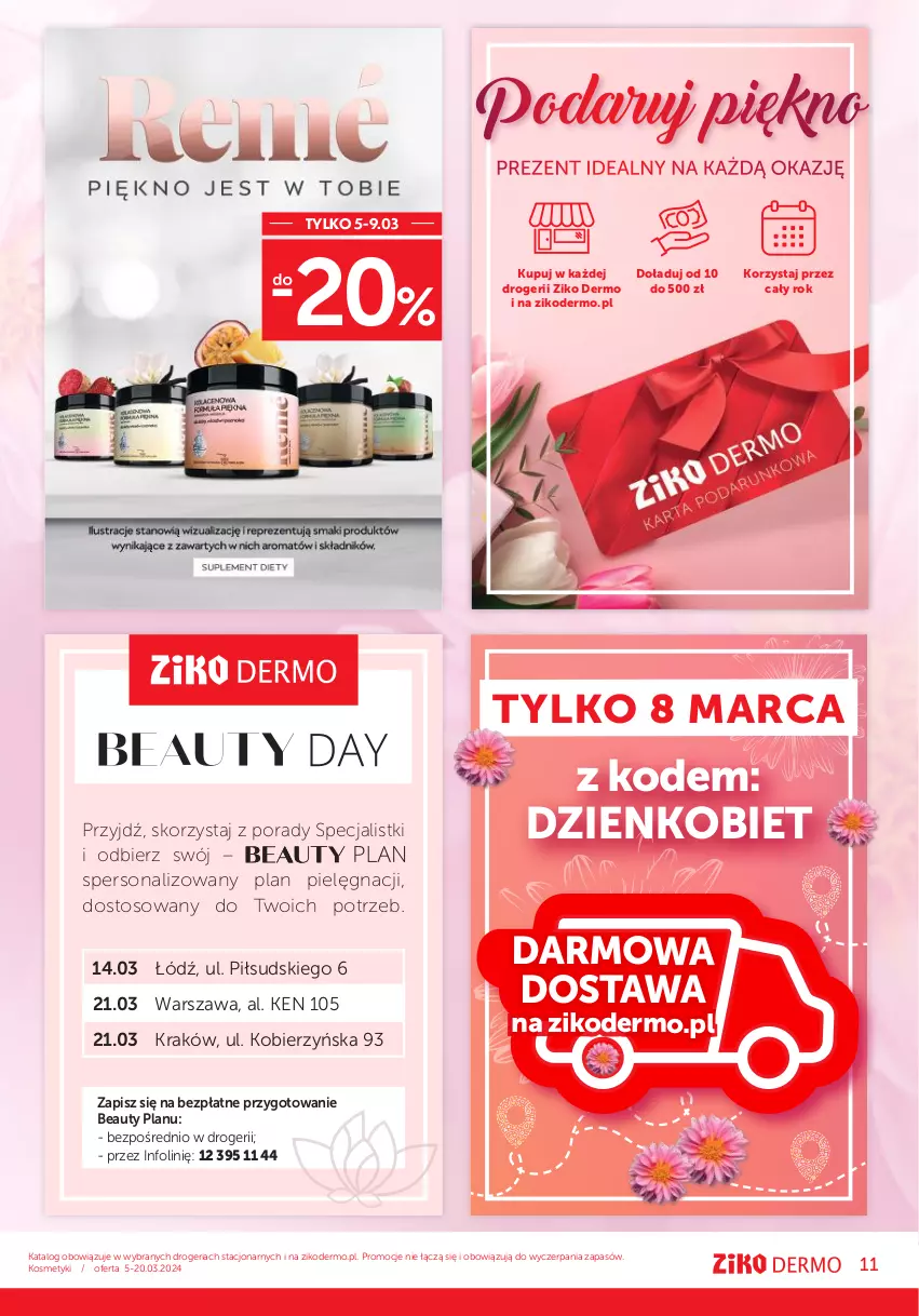 Gazetka promocyjna Ziko - Gazetka Ziko Dermo - ważna 05.03 do 20.03.2024 - strona 11 - produkty: Por