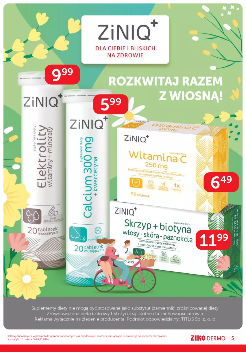 Gazetka promocyjna Ziko - Gazetka Ziko Dermo - ważna 05.03 do 20.03.2024 - strona 5