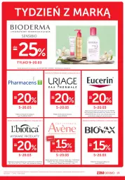 Gazetka promocyjna Ziko - Gazetka Ziko Dermo - Gazetka - ważna od 20.03 do 20.03.2024 - strona 19 - produkty: Ser, Acer, Bioderma, Biovax, L'Biotica, Pharmaceris, Clin, Avène