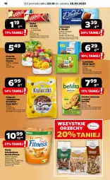 Gazetka promocyjna Netto - Artykuły spożywcze - Gazetka - ważna od 28.10 do 28.10.2023 - strona 16 - produkty: BelVita, Ciastka, Por, Pur, Bell, Sport, Czekolada, Danio, E. Wedel, Ritter Sport, Góralki, Nestlé, Fa