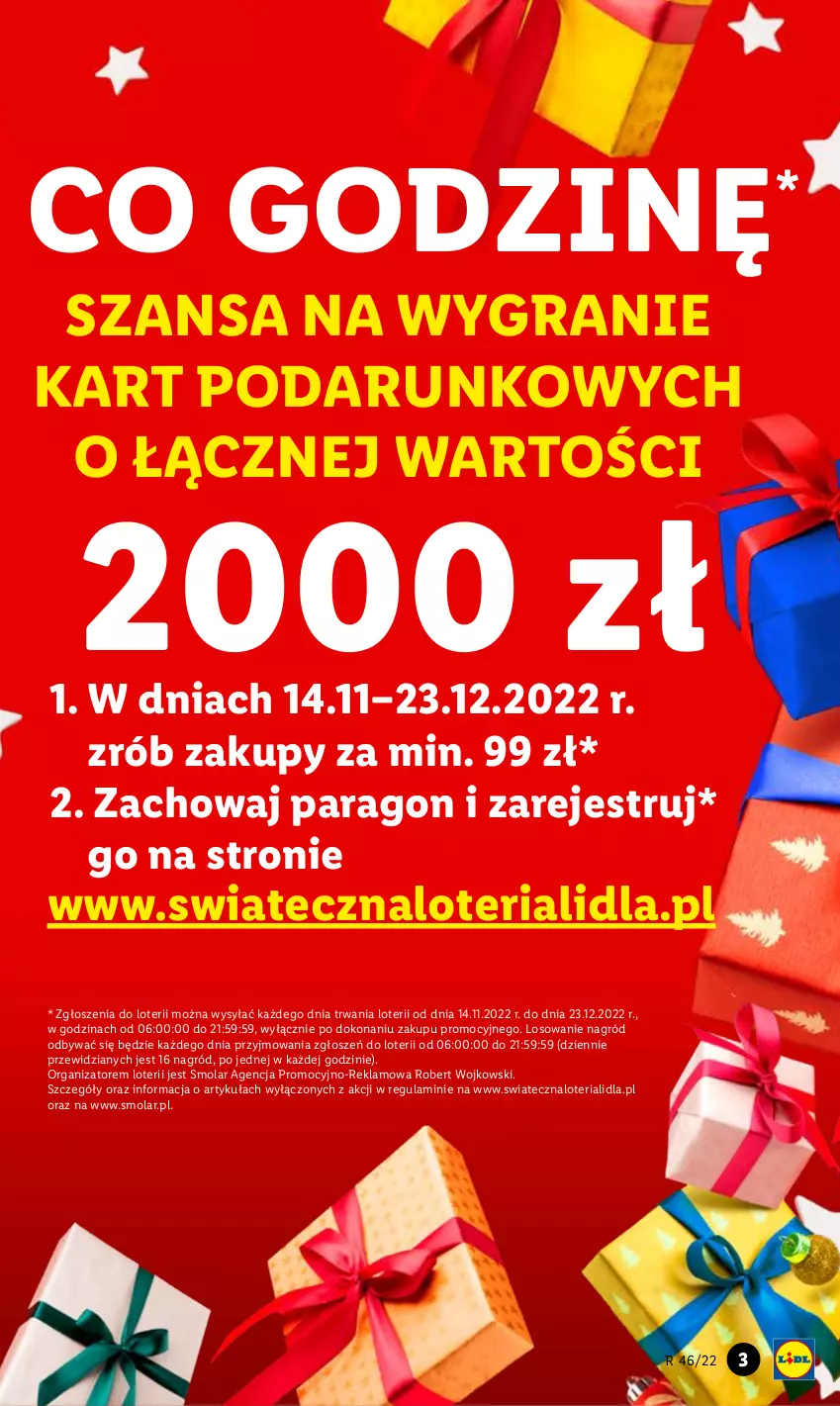 Gazetka promocyjna Lidl - GAZETKA - ważna 14.11 do 16.11.2022 - strona 3 - produkty: Gra, Mola