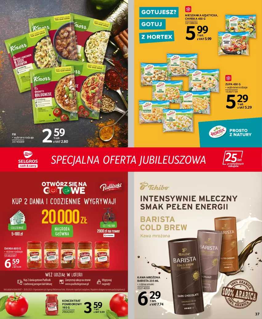 Gazetka promocyjna Selgros - Extra Oferta - ważna 14.07 do 27.07.2022 - strona 37 - produkty: Kawa, Koncentrat pomidorowy, Zupa