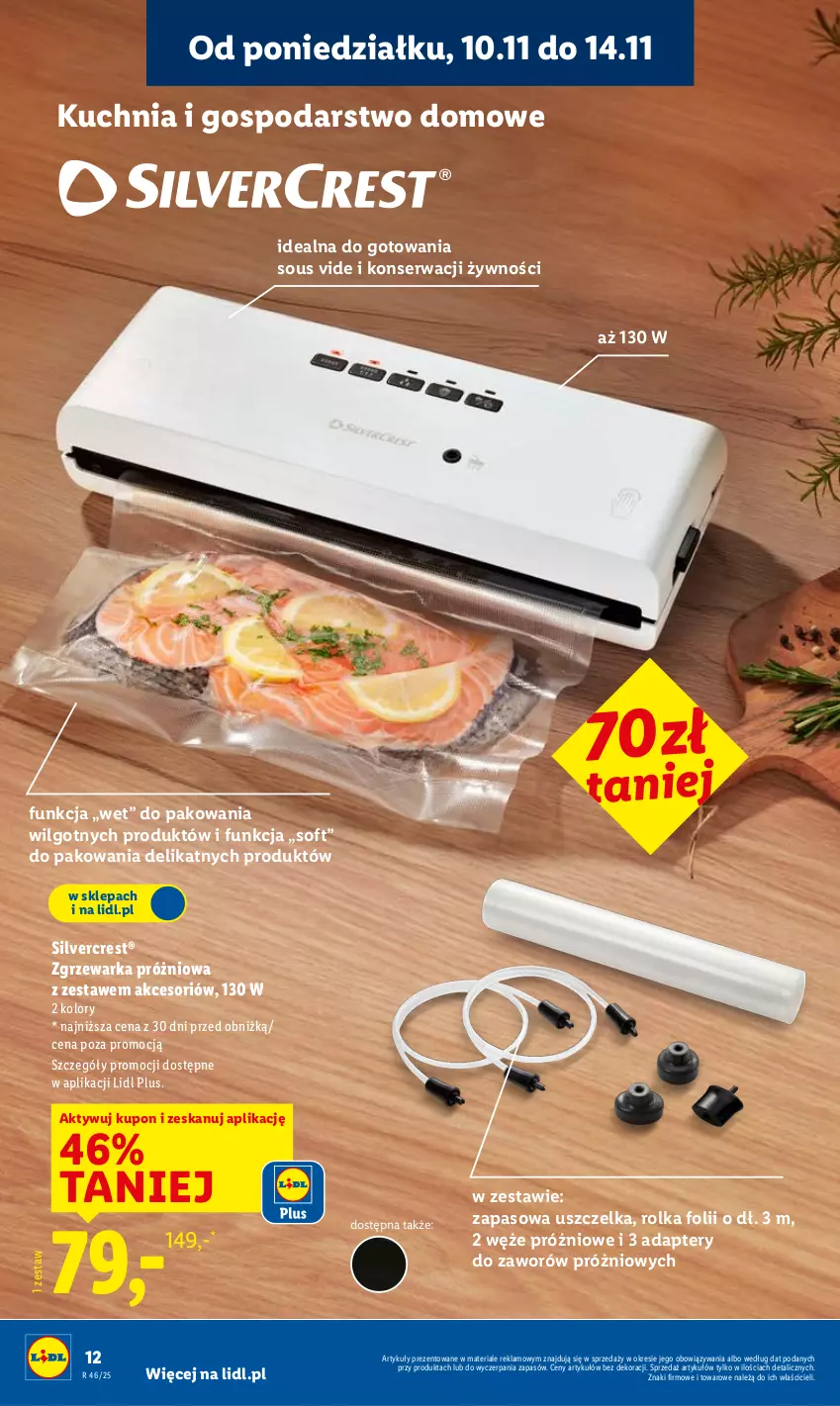 Gazetka promocyjna Lidl - GAZETKA - ważna 10.11 do 15.11.2025 - strona 16 - produkty: Kuchnia, LG, Ser, Silvercrest, Warka