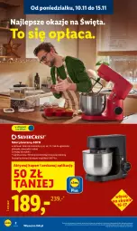 Gazetka promocyjna Lidl - GAZETKA - Gazetka - ważna od 15.11 do 15.11.2025 - strona 2 - produkty: Robot planetarny, Mieszadło, Robot, Miska
