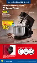 Gazetka promocyjna Lidl - GAZETKA - Gazetka - ważna od 15.11 do 15.11.2025 - strona 20 - produkty: Silvercrest, Robot planetarny, Kuchnia, Mieszadło, Robot