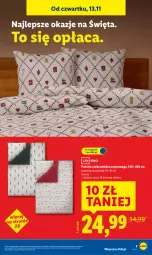 Gazetka promocyjna Lidl - GAZETKA - Gazetka - ważna od 15.11 do 15.11.2025 - strona 3 - produkty: Pościel, Poszewka