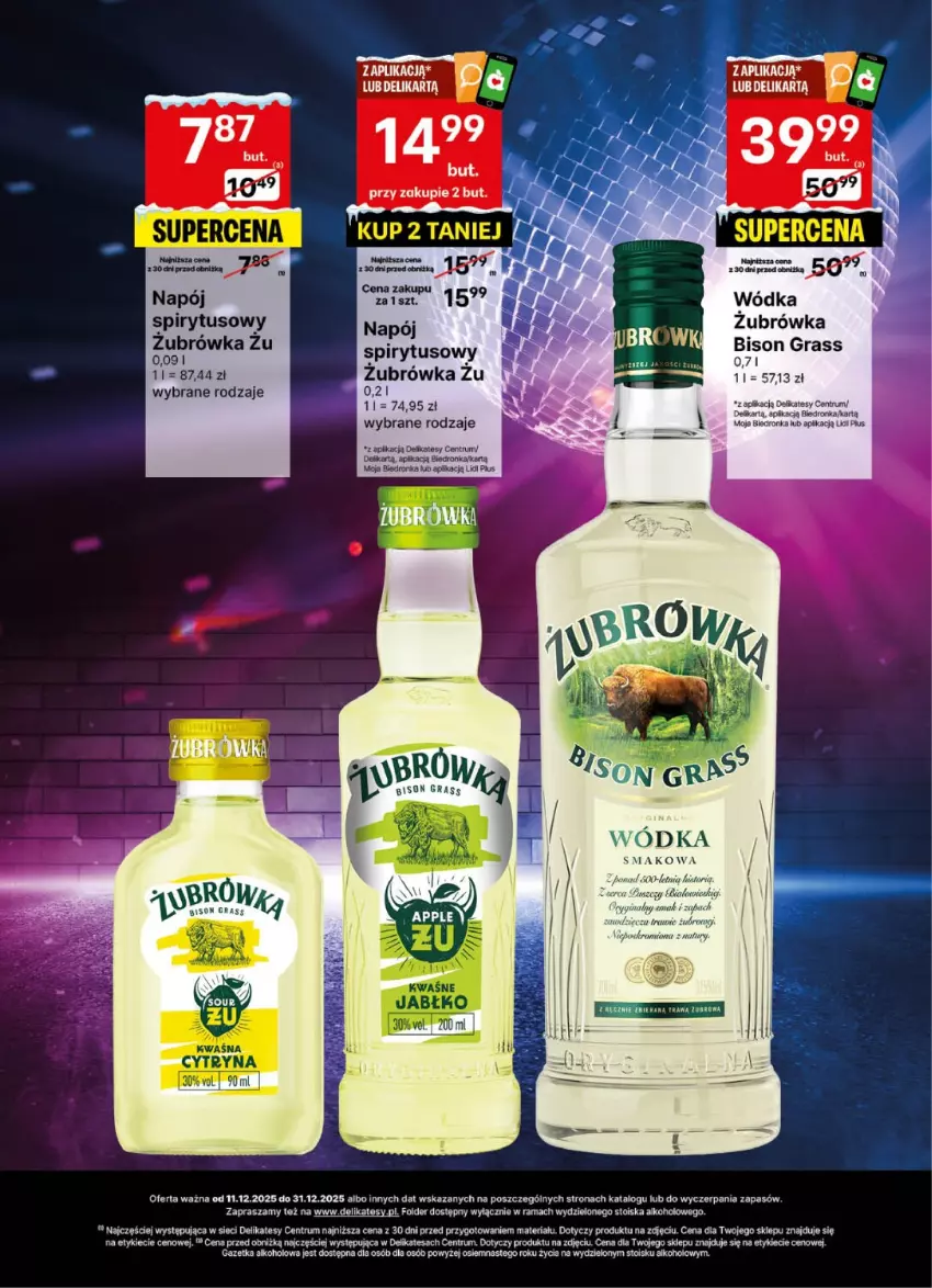 Gazetka promocyjna Delikatesy Centrum - Delibarek DC50-DC51-DC52 - ważna 11.12 do 31.12.2025 - strona 19 - produkty: Dron, Gra, Rama, Rum, Wódka